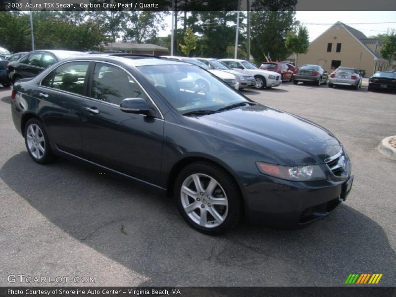Carbon Gray Pearl / Quartz 2005 Acura TSX Sedan