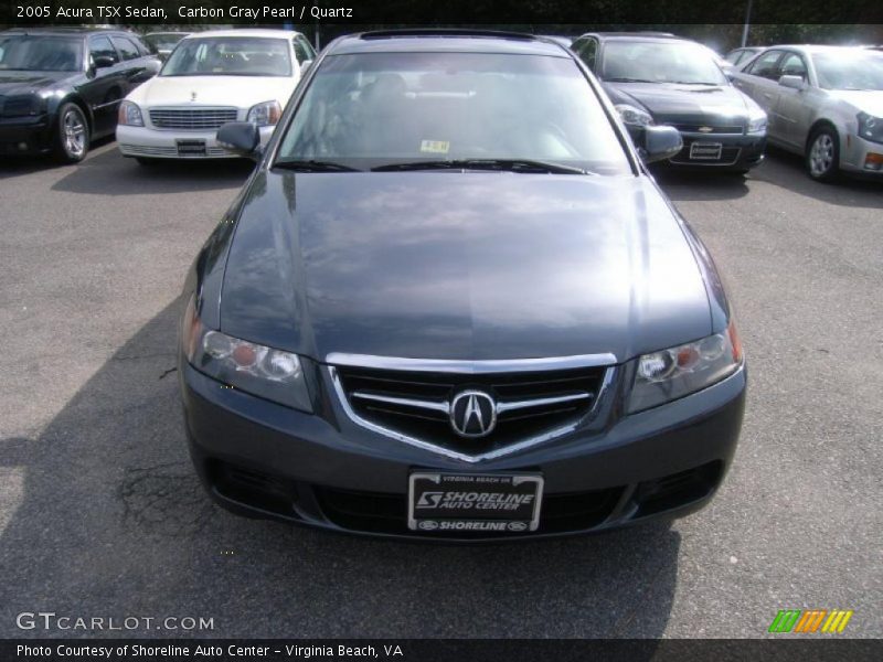 Carbon Gray Pearl / Quartz 2005 Acura TSX Sedan