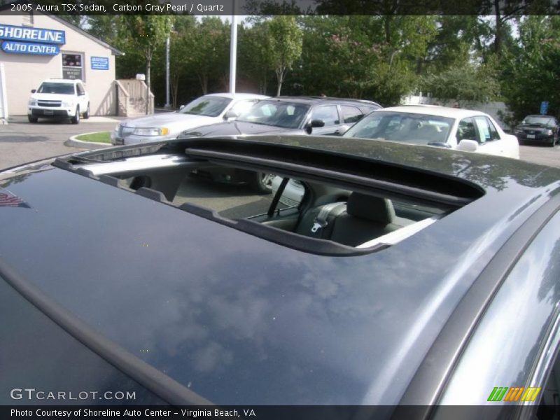Carbon Gray Pearl / Quartz 2005 Acura TSX Sedan