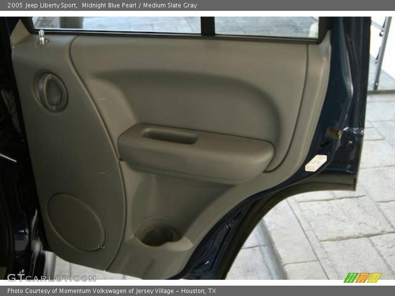 Midnight Blue Pearl / Medium Slate Gray 2005 Jeep Liberty Sport