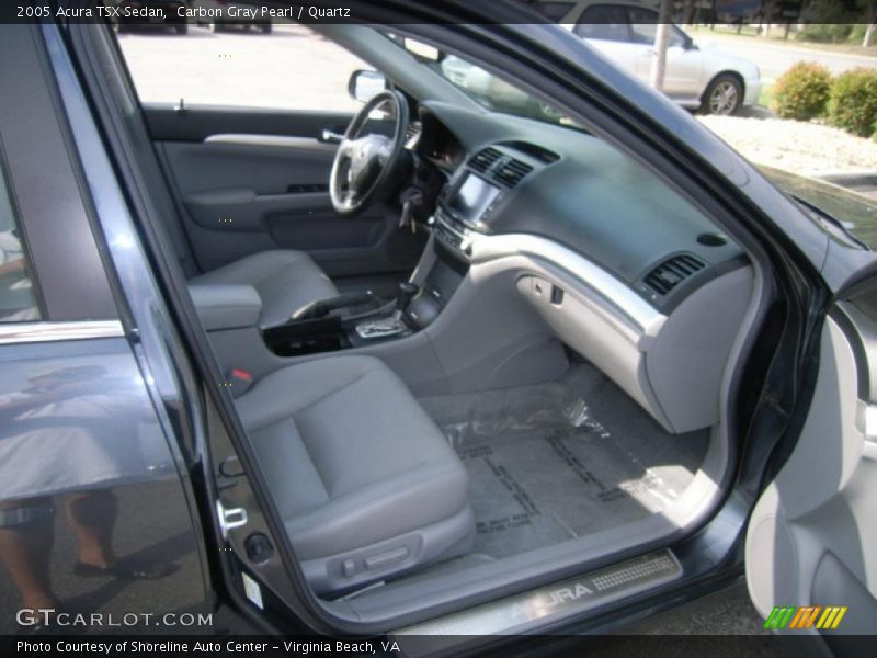Carbon Gray Pearl / Quartz 2005 Acura TSX Sedan