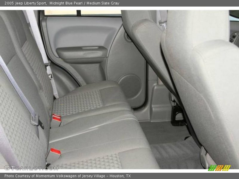 Midnight Blue Pearl / Medium Slate Gray 2005 Jeep Liberty Sport