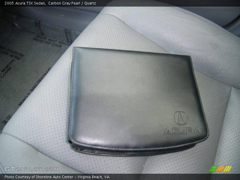 Carbon Gray Pearl / Quartz 2005 Acura TSX Sedan