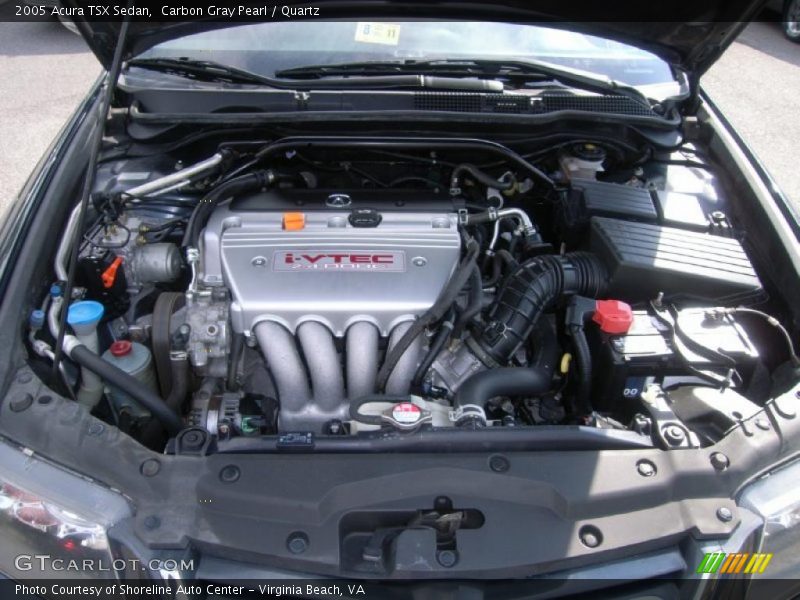 Carbon Gray Pearl / Quartz 2005 Acura TSX Sedan