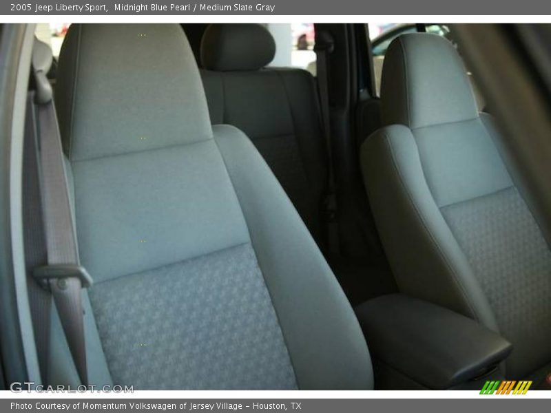 Midnight Blue Pearl / Medium Slate Gray 2005 Jeep Liberty Sport