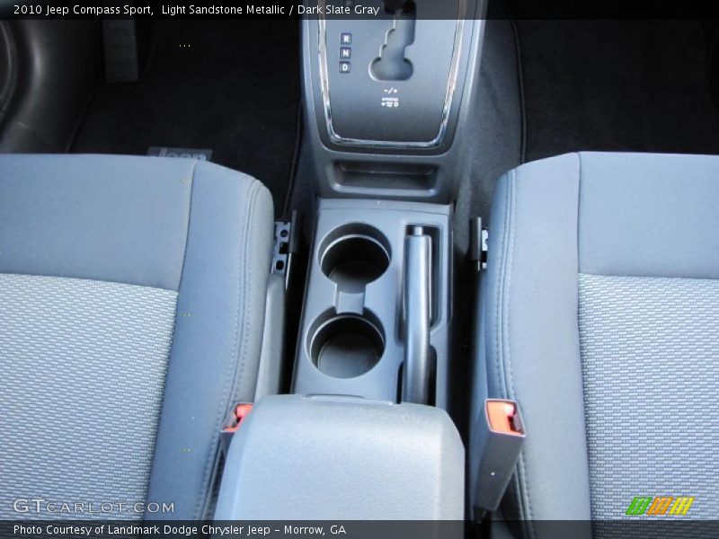 Light Sandstone Metallic / Dark Slate Gray 2010 Jeep Compass Sport