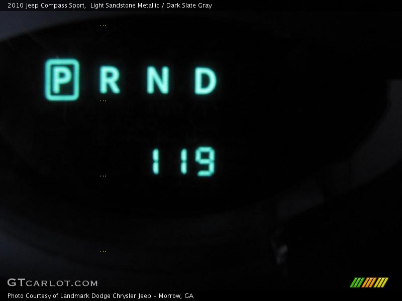 Light Sandstone Metallic / Dark Slate Gray 2010 Jeep Compass Sport
