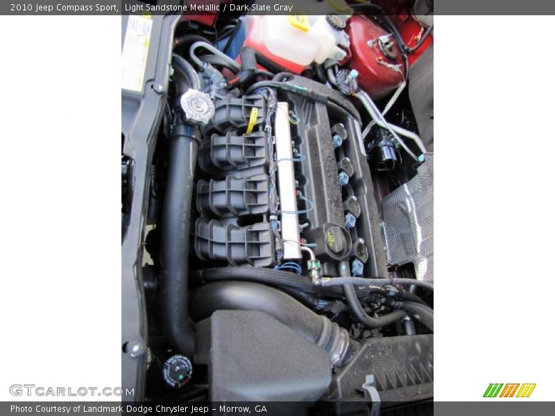 Light Sandstone Metallic / Dark Slate Gray 2010 Jeep Compass Sport