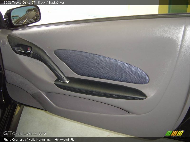 Black / Black/Silver 2002 Toyota Celica GT