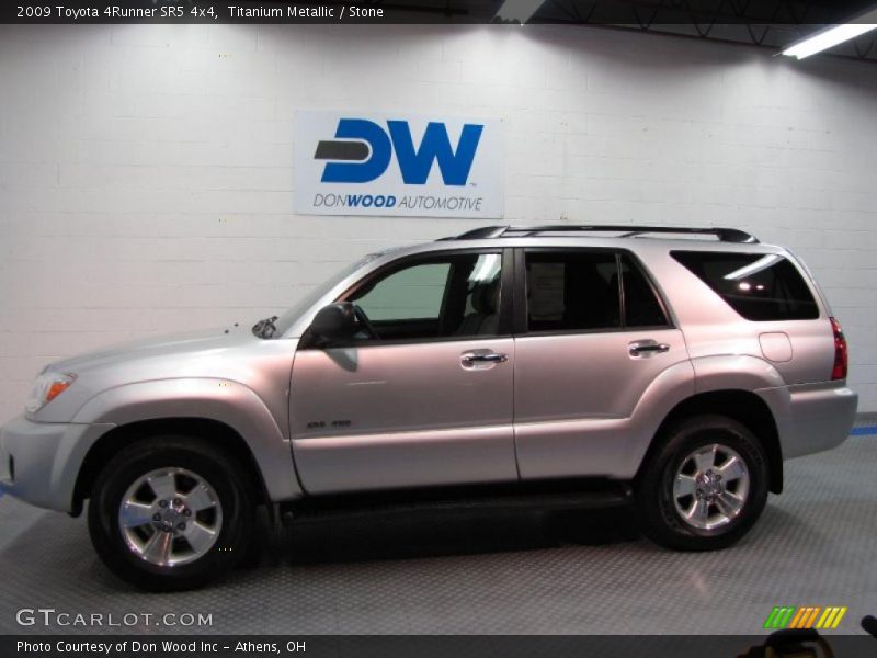 Titanium Metallic / Stone 2009 Toyota 4Runner SR5 4x4