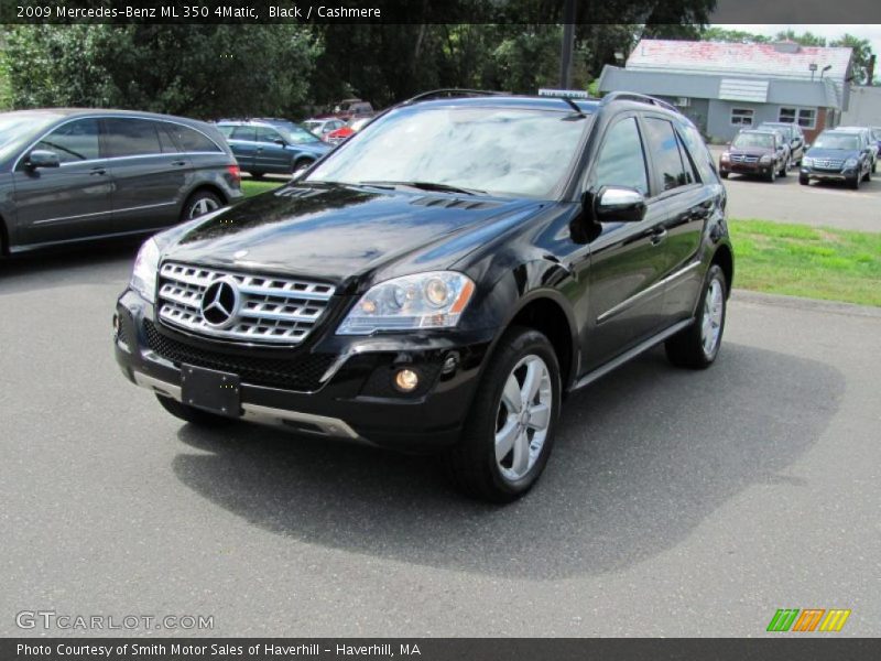 Black / Cashmere 2009 Mercedes-Benz ML 350 4Matic