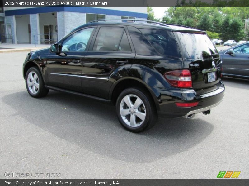 Black / Cashmere 2009 Mercedes-Benz ML 350 4Matic