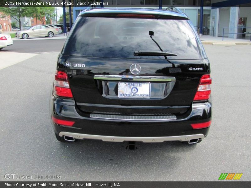 Black / Cashmere 2009 Mercedes-Benz ML 350 4Matic