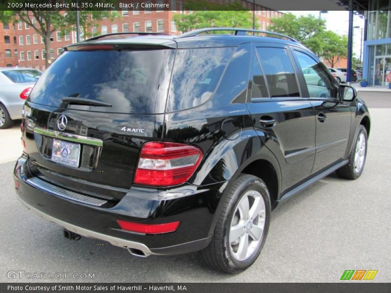 Black / Cashmere 2009 Mercedes-Benz ML 350 4Matic