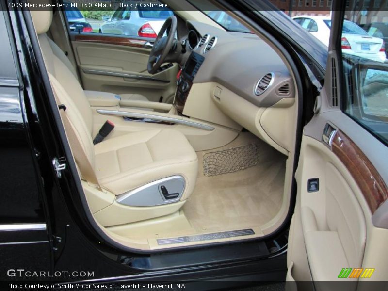 Black / Cashmere 2009 Mercedes-Benz ML 350 4Matic