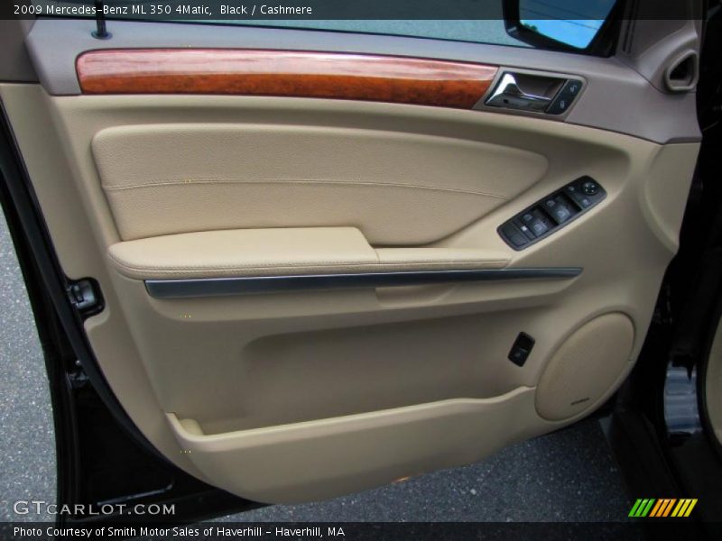 Black / Cashmere 2009 Mercedes-Benz ML 350 4Matic