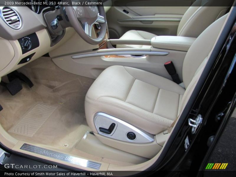 Black / Cashmere 2009 Mercedes-Benz ML 350 4Matic