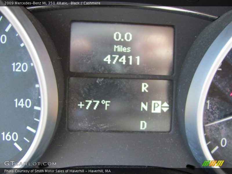 Black / Cashmere 2009 Mercedes-Benz ML 350 4Matic