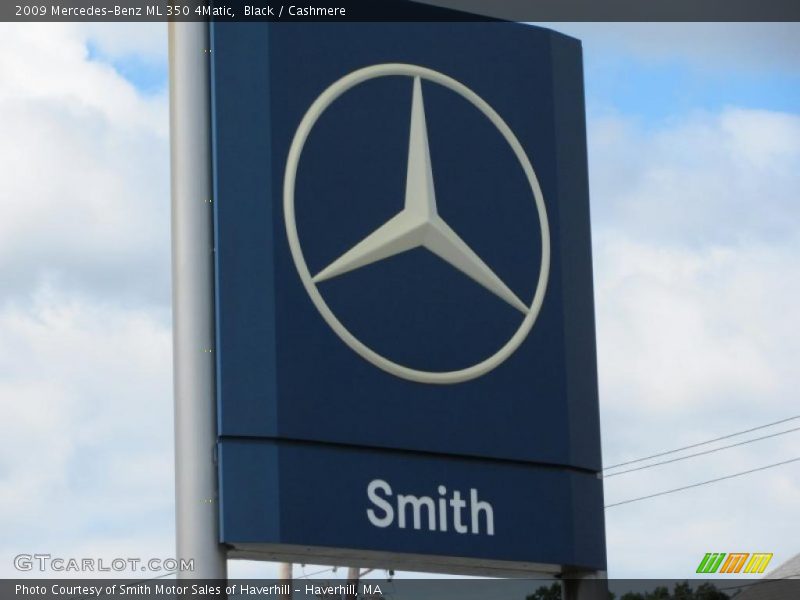 Black / Cashmere 2009 Mercedes-Benz ML 350 4Matic