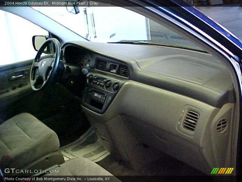 Midnight Blue Pearl / Gray 2004 Honda Odyssey EX