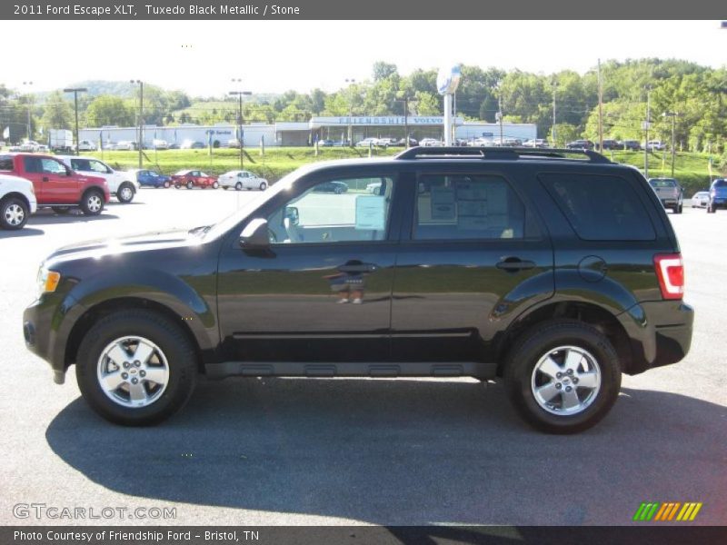Tuxedo Black Metallic / Stone 2011 Ford Escape XLT