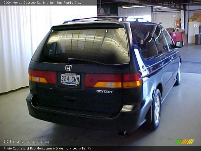 Midnight Blue Pearl / Gray 2004 Honda Odyssey EX