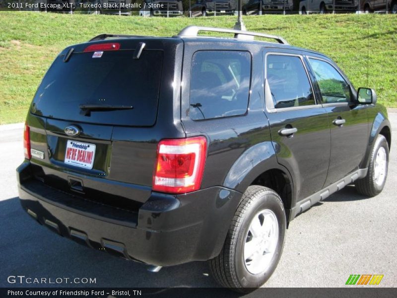 Tuxedo Black Metallic / Stone 2011 Ford Escape XLT