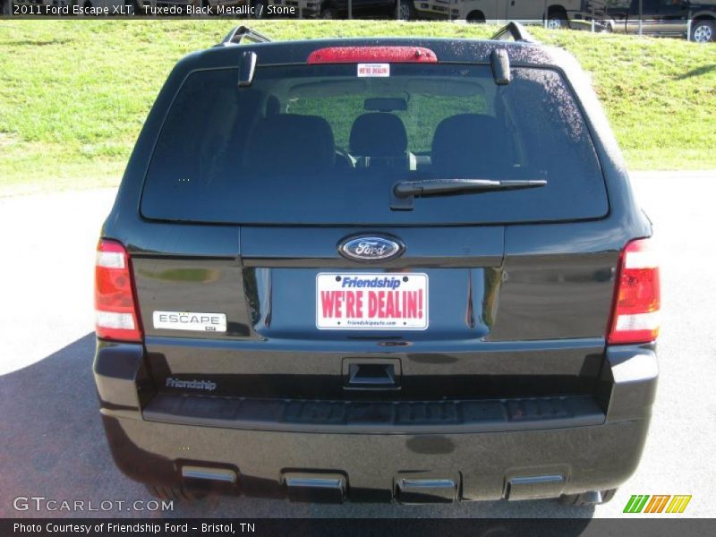 Tuxedo Black Metallic / Stone 2011 Ford Escape XLT