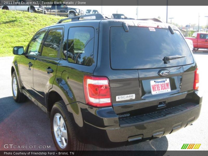Tuxedo Black Metallic / Stone 2011 Ford Escape XLT