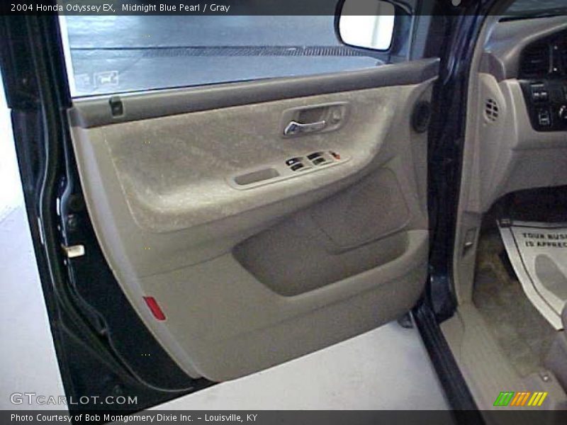 Midnight Blue Pearl / Gray 2004 Honda Odyssey EX