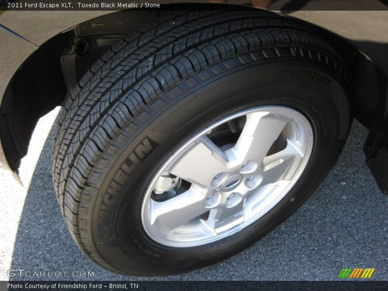 Tuxedo Black Metallic / Stone 2011 Ford Escape XLT