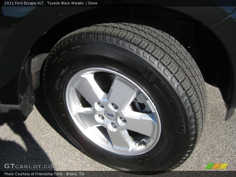 Tuxedo Black Metallic / Stone 2011 Ford Escape XLT