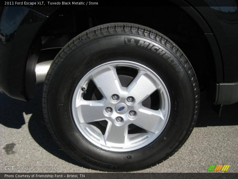 Tuxedo Black Metallic / Stone 2011 Ford Escape XLT