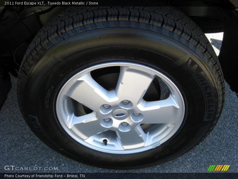Tuxedo Black Metallic / Stone 2011 Ford Escape XLT