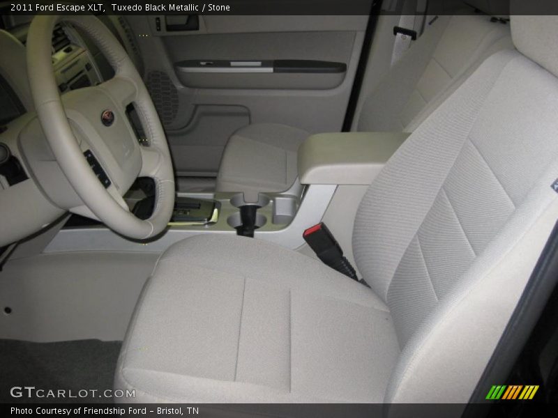Tuxedo Black Metallic / Stone 2011 Ford Escape XLT