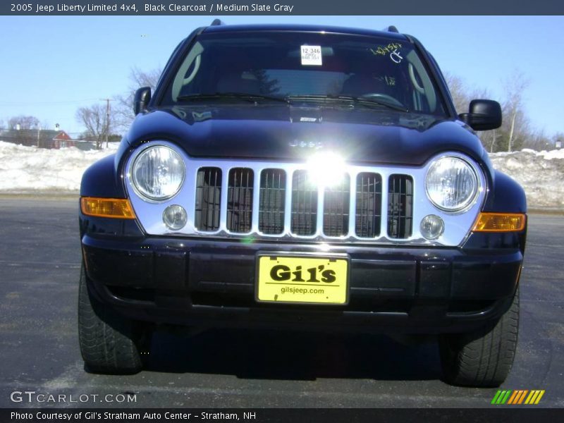 Black Clearcoat / Medium Slate Gray 2005 Jeep Liberty Limited 4x4