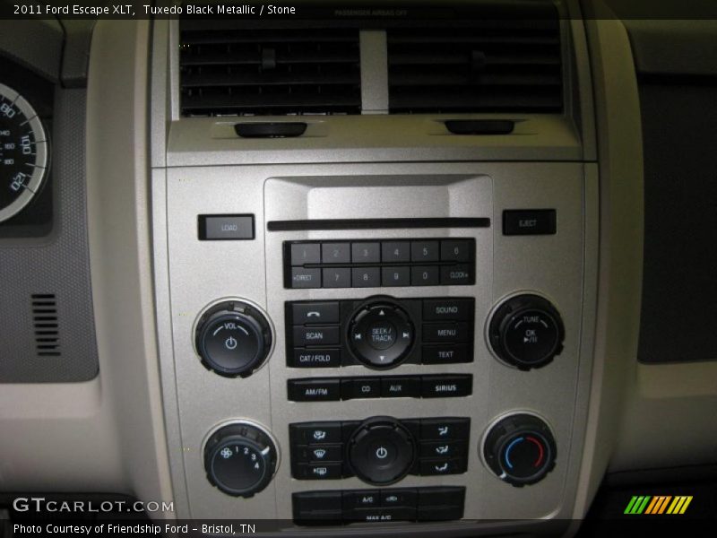 Tuxedo Black Metallic / Stone 2011 Ford Escape XLT