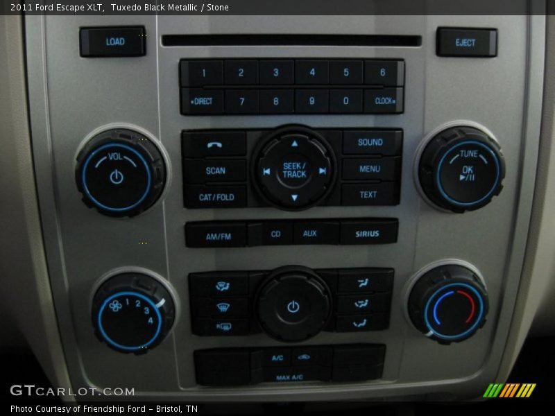 Tuxedo Black Metallic / Stone 2011 Ford Escape XLT