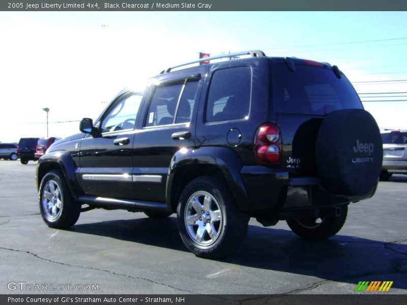 Black Clearcoat / Medium Slate Gray 2005 Jeep Liberty Limited 4x4