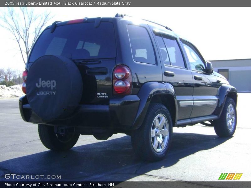 Black Clearcoat / Medium Slate Gray 2005 Jeep Liberty Limited 4x4
