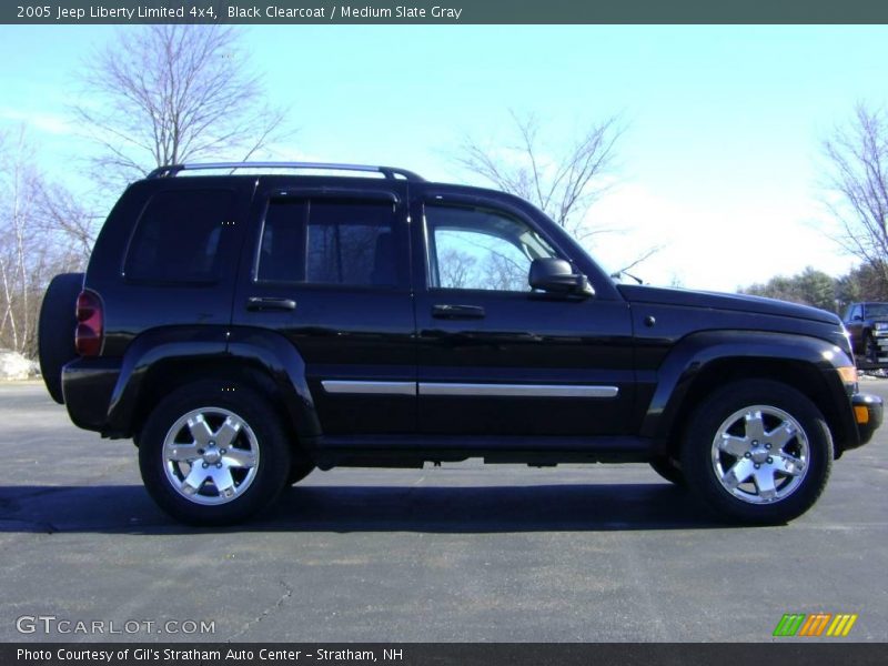 Black Clearcoat / Medium Slate Gray 2005 Jeep Liberty Limited 4x4
