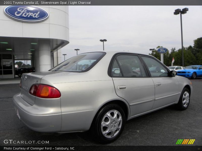 Silverstream Opal / Light Charcoal 2001 Toyota Corolla LE