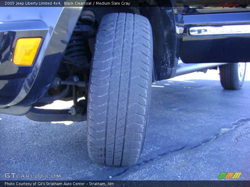 Black Clearcoat / Medium Slate Gray 2005 Jeep Liberty Limited 4x4
