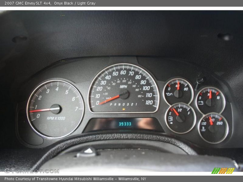 Onyx Black / Light Gray 2007 GMC Envoy SLT 4x4