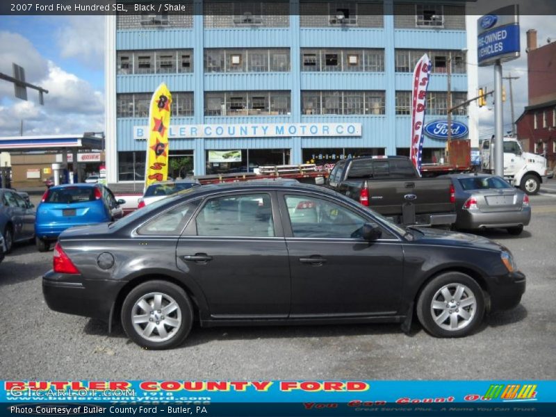 Black / Shale 2007 Ford Five Hundred SEL