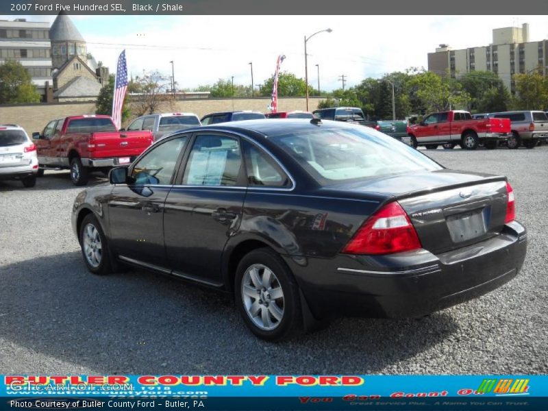 Black / Shale 2007 Ford Five Hundred SEL