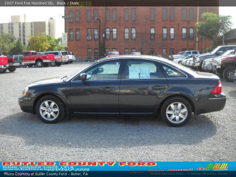 Black / Shale 2007 Ford Five Hundred SEL