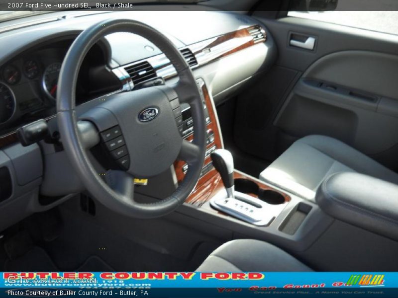 Black / Shale 2007 Ford Five Hundred SEL