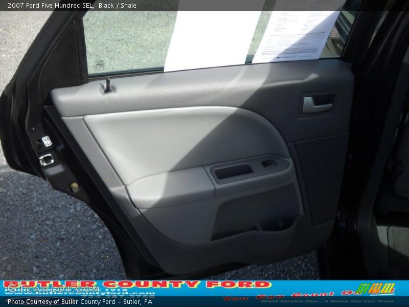 Black / Shale 2007 Ford Five Hundred SEL