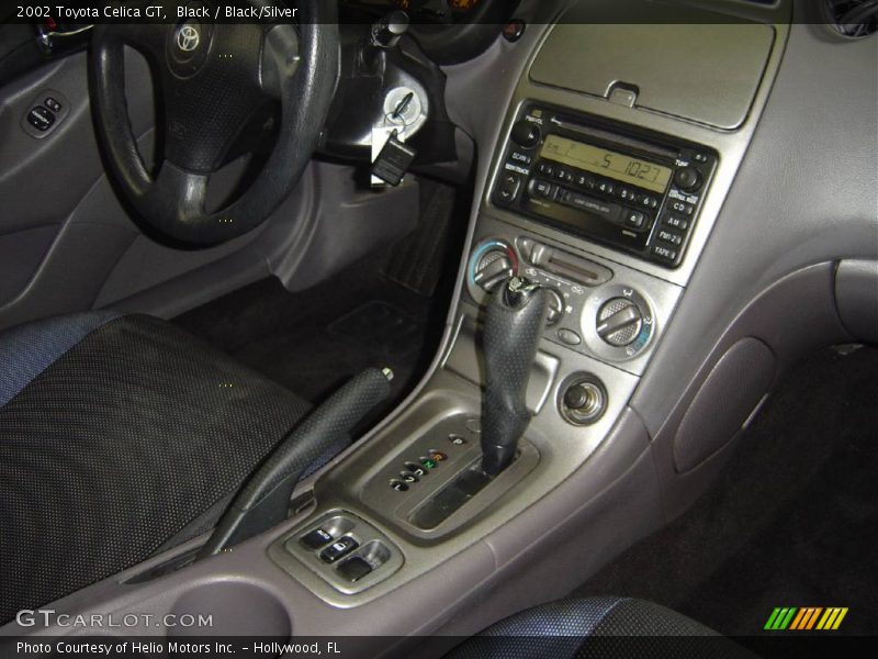Black / Black/Silver 2002 Toyota Celica GT